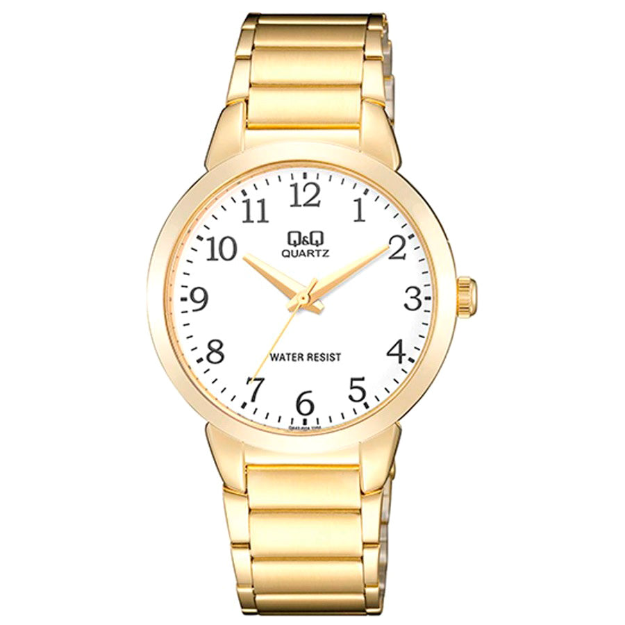 Reloj Hombre Qyq Qa42j004y Dorado + Estu