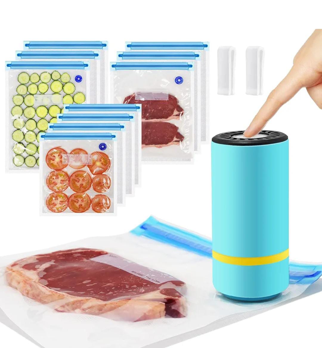 KIT DE SELLADO DE ALIMENTOS AL VACIO