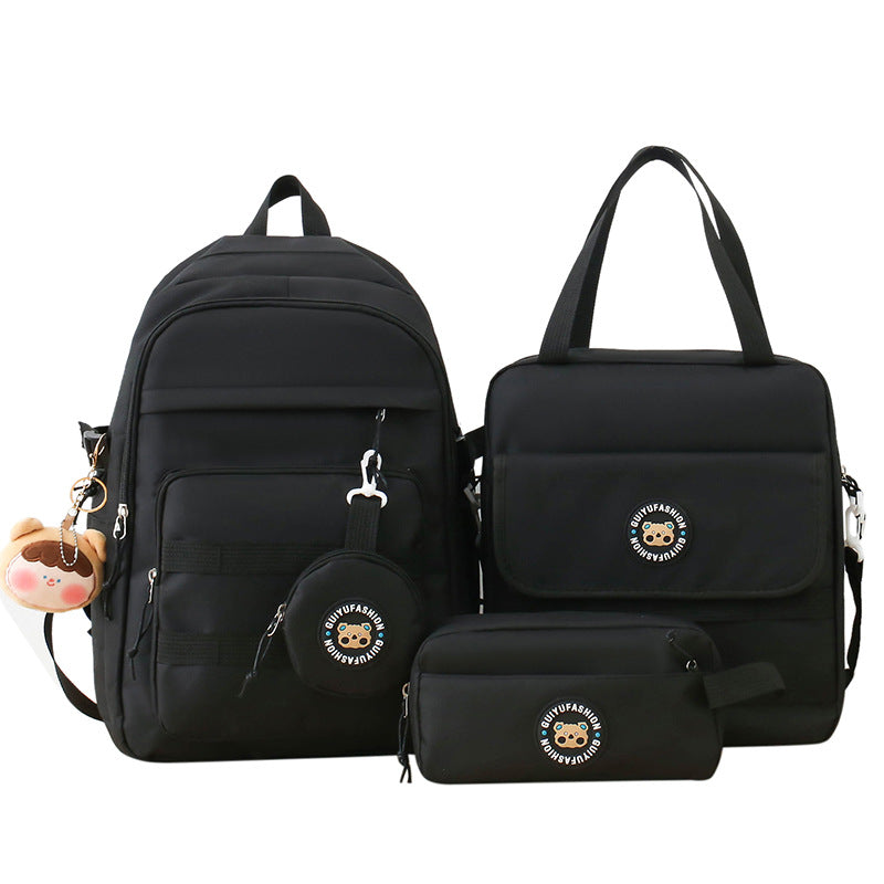 KIT MOCHILA 3X1 NEGRO