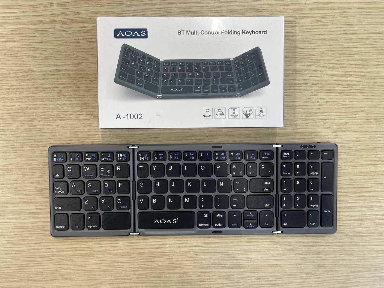 Teclado plegable A-1002