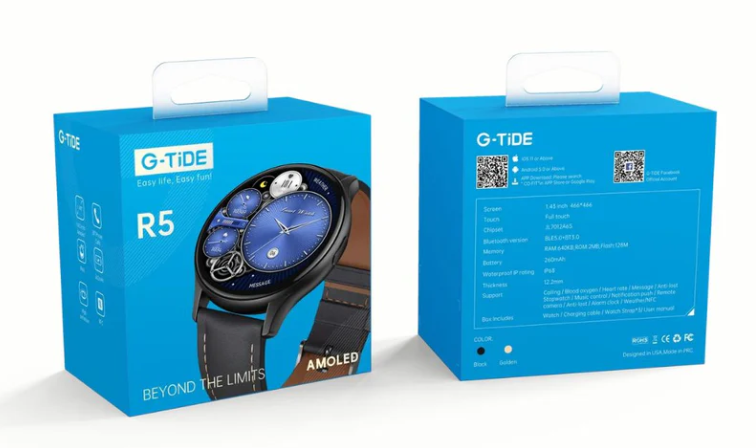 Reloj Smart Watch G-TIDE R5 AMOLED