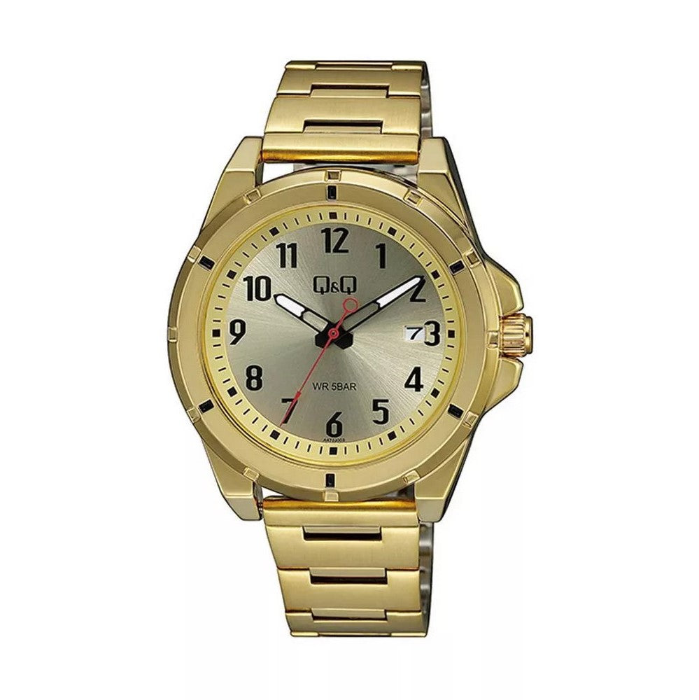 Reloj Hombre Qyq A472j003y Dorado