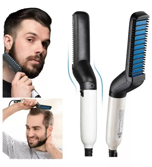 Plancha modeladora para barba y cabelo Mega bivolt