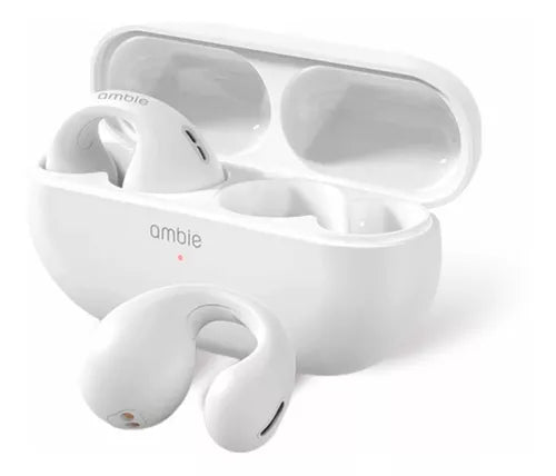 Auriculares inalámbricos Ambie, auriculares deportivos de conducción ósea, auriculares bluetooth