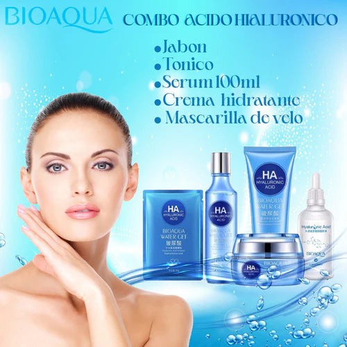 COMBO SKINCARE ÁCIDO HYALURONIC X5