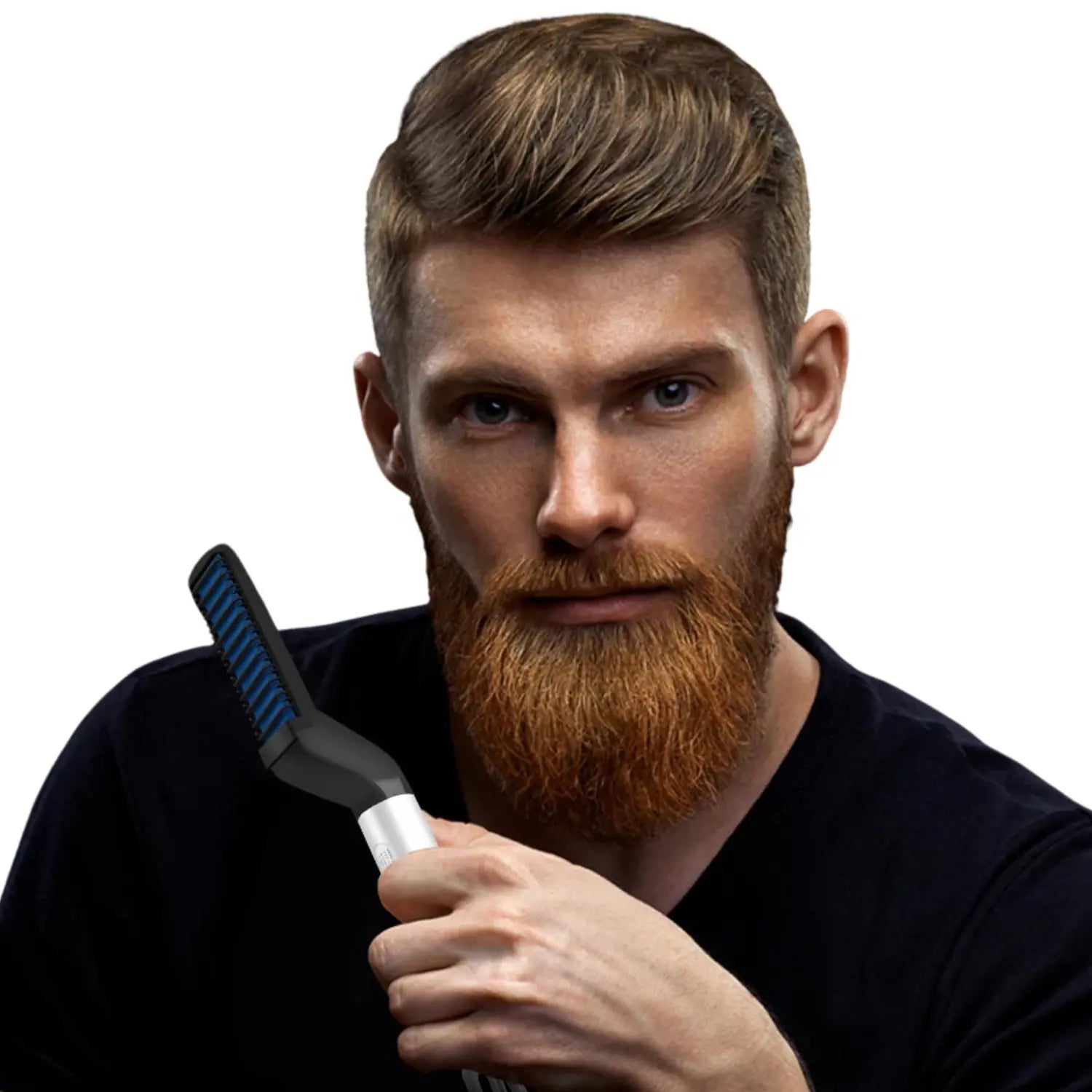 Plancha modeladora para barba y cabelo Mega bivolt